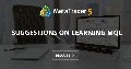 Suggestions on learning MQL