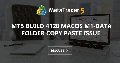MT5 Build 4120 MacOS M1-Data Folder Copy Paste Issue