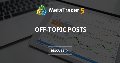 Off-topic posts