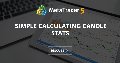 Simple calculating candle stats