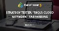 Strategy tester: "mql5 cloud network" tab missing