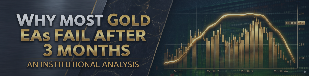 Why Most Gold EAs Fail After 3 Months — The Regime Mismatch Problem