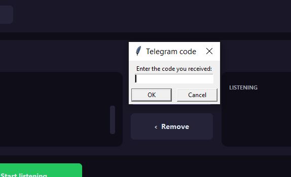 Code telegram Code telegram