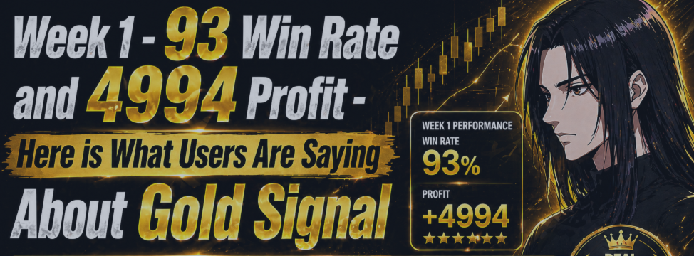 Week 1 - 93 Win Rate and 4994 Profit - Here is What Users Are Saying About Gold Signal