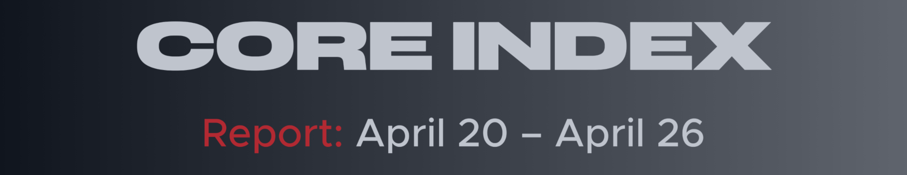 Intradaysoft CORE（4月20日至4月26日）