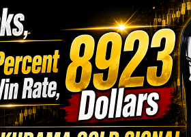 2 Weeks, 96 Percent Win Rate, 8923 Dollars - KURAMA GOLD SIGNAL Real User Report