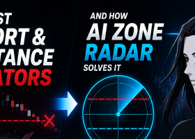 Why Most Support and Resistance Indicators Fail — And How AI Zone Radar Solves It