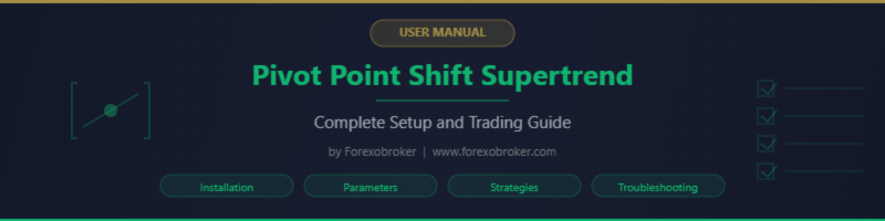 Pivot Point Shift Supertrend Indicator -- Complete User Manual (MT4 & MT5)