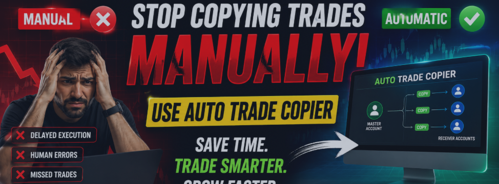 Why You Need an Auto Trade Copier Instead of Manual Trading Management