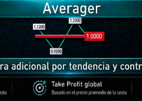 Averager - Gestión de posiciones, apertura adicional por tendencia y contra la tendencia. Grid Averager - Gestión de posiciones, apertura adicional por tendencia y contra la tendencia. Grid