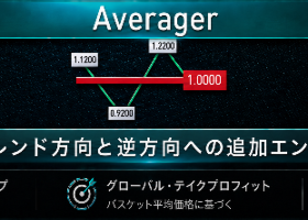 Averager - ポジション平均化、トレンド方向・逆方向の追加エントリー、グリッド Averager - ポジション平均化、トレンド方向・逆方向の追加エントリー、グリッド