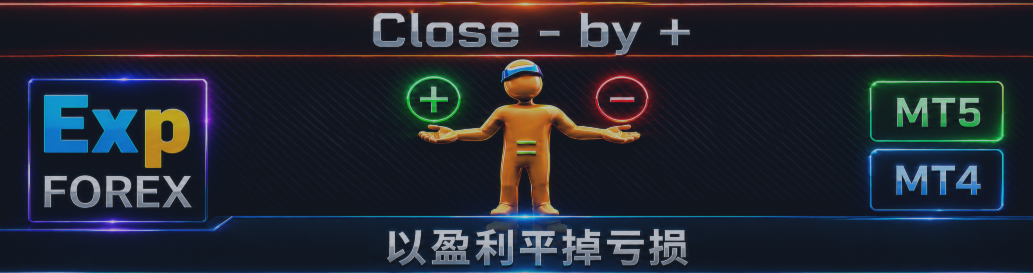 Close Minus by Plus — 通过查找并关闭盈利持仓来关闭亏损持仓