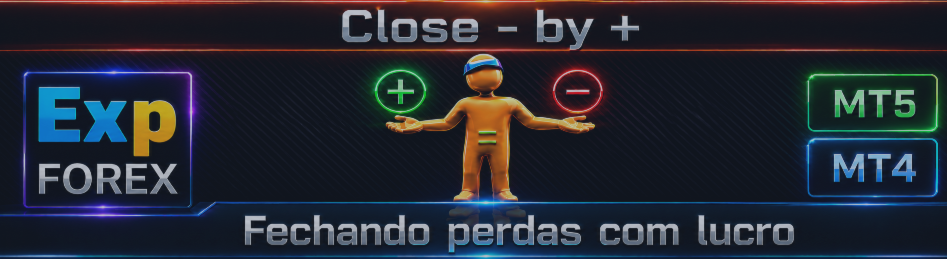 Close Minus by Plus — Fechamento de posições com prejuízo encontrando e fechando posições lucrativas