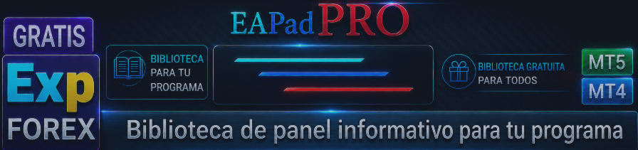 Lib - EAPADPRO Añadimos nuestro panel a su Expert Advisor