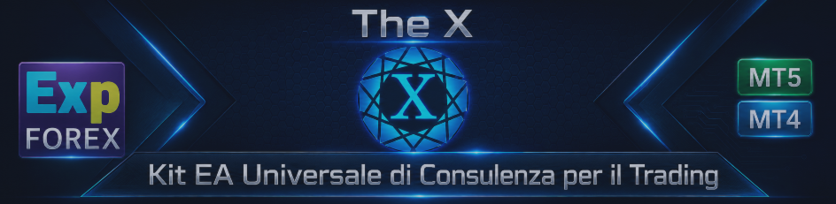 The X — Expert Advisor universale per il trading, costruttore e generatore di strategie