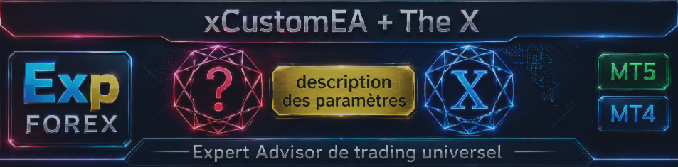 DESCRIPTION DES PARAMÈTRES ET VARIABLES EXTERNES DE THE X ET XCUSTOMEA
