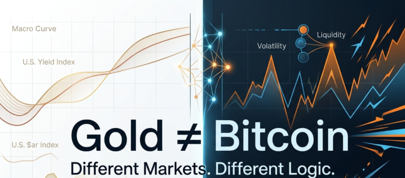 Why Gold and Bitcoin Should Never Be Traded with the Same Mindset!