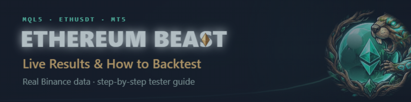 Ethereum Beast — Live Results & How to Backtest