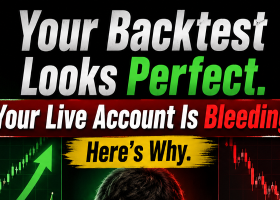 Your Backtest Looks Perfect. Your Live Account Is Bleeding. Here's Why.