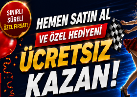 HER MÜŞTERİYE ÜCRETSİZ BİR HEDİYE! HER MÜŞTERİYE ÜCRETSİZ BİR HEDİYE!