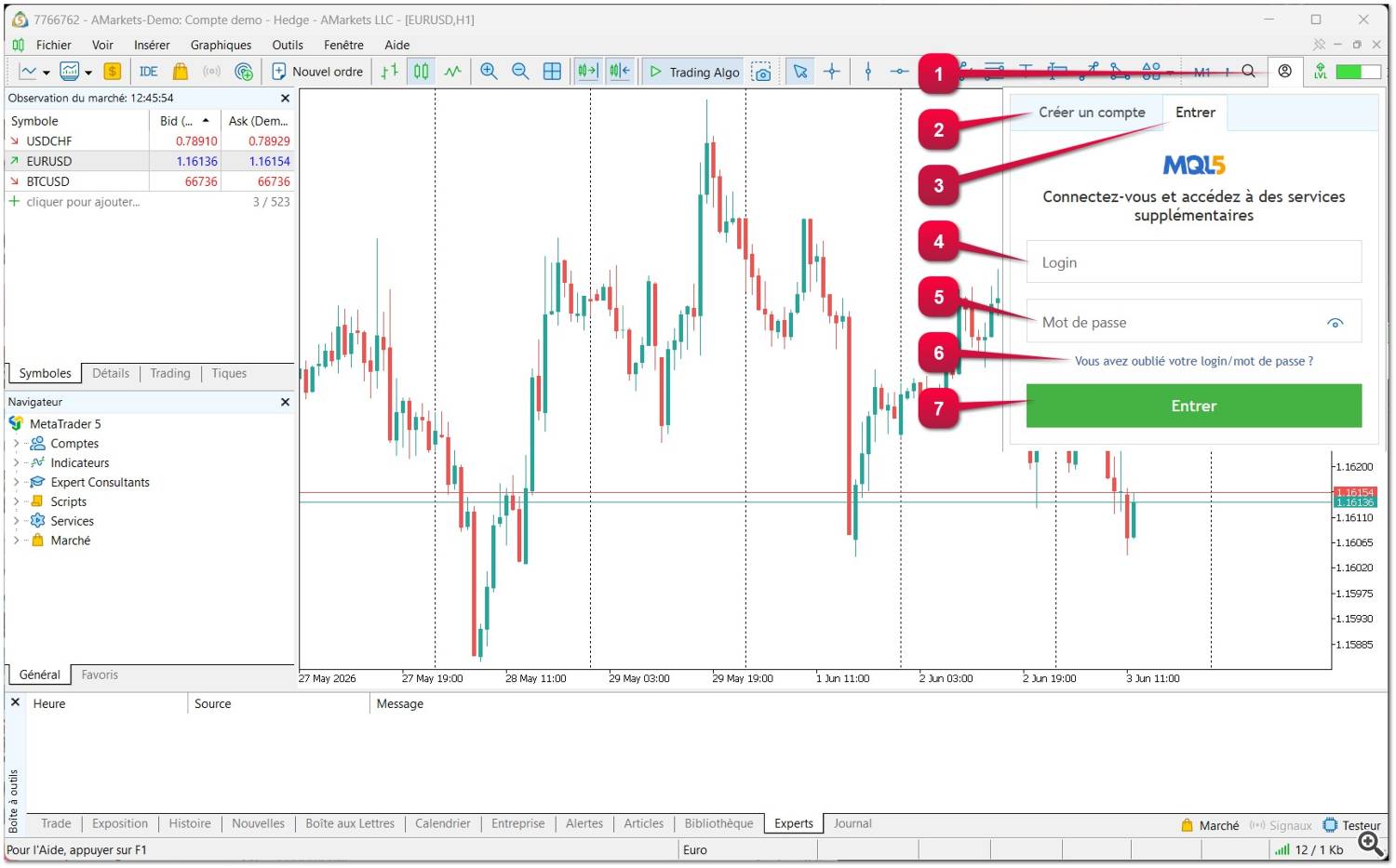 Comment installer une application depuis le Marché MQL5 Comment installer une application depuis le Marché MQL5