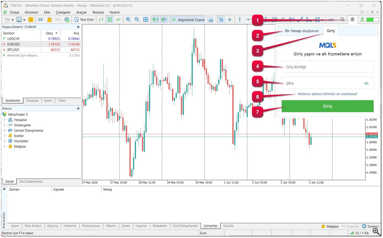 MQL5 Market'ten bir uygulama nasıl yüklenir MQL5 Market'ten bir uygulama nasıl yüklenir