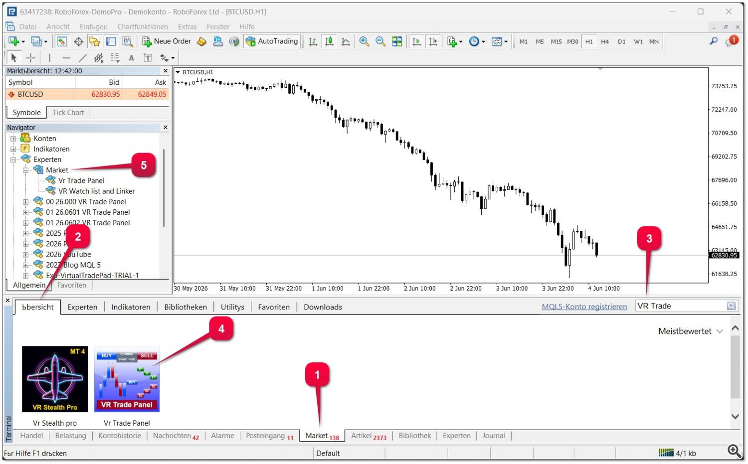 So installieren Sie eine Anwendung aus dem MQL5-Markt So installieren Sie eine Anwendung aus dem MQL5-Markt