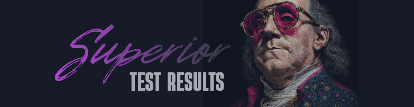 SUPERIOR TRADER - Test results