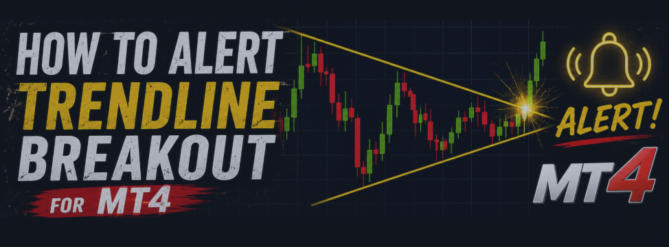 How to Set Alerts on Diagonal Lines (Trendlines) in MT4