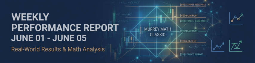 Analyzing Weekly Market Reversals with Murrey Math Classic (June 01 - June 05)