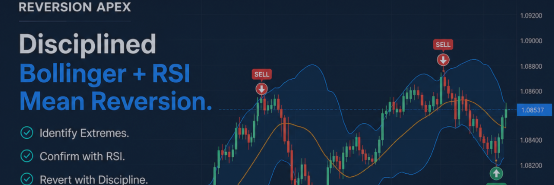 Reversion Apex EA for MT5: Disciplined Mean-Reversion with Built-In Risk Control