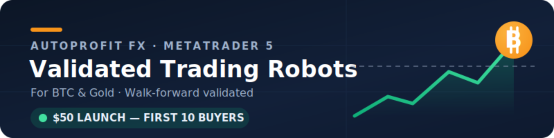 My Trading Robots at $50 for the First 10 Buyers