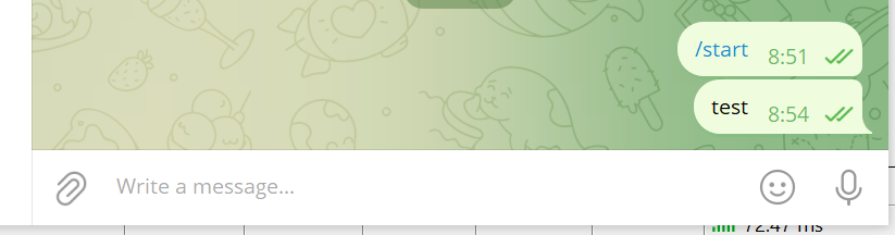 new bot first message new bot first message