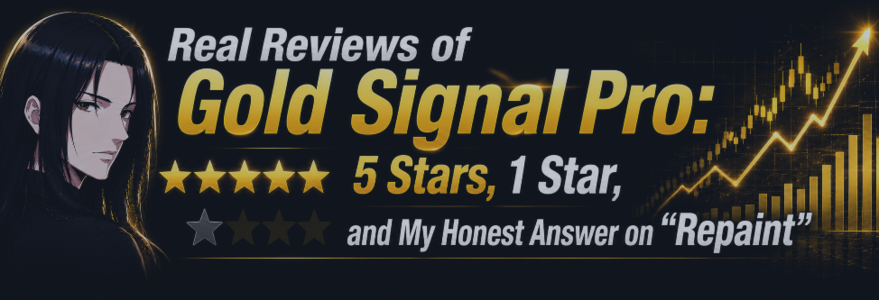 Real Reviews of Gold Signal Pro: 5 Stars, 1 Star, and My Honest Answer on "Repaint"