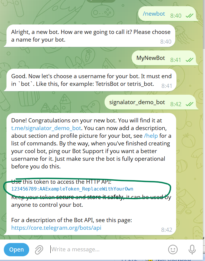token bot token bot