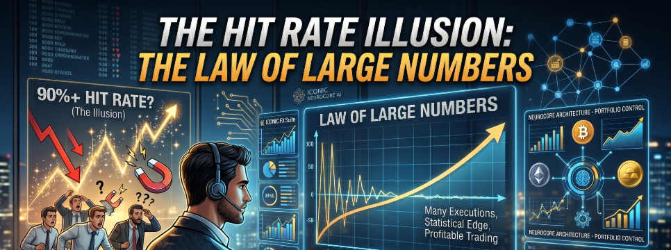 The Illusion of the Win Rate: Why the Law of Large Numbers Decides Your Success in the Markets