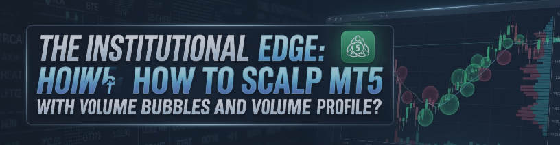 The Institutional Edge: How to Scalp MT5 with Volume Bubbles and Volume Profile?
