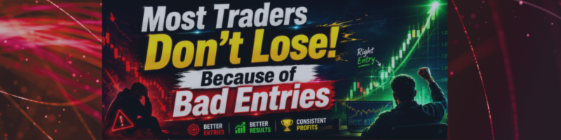 Most Traders Don't Lose! Because of Bad Entries