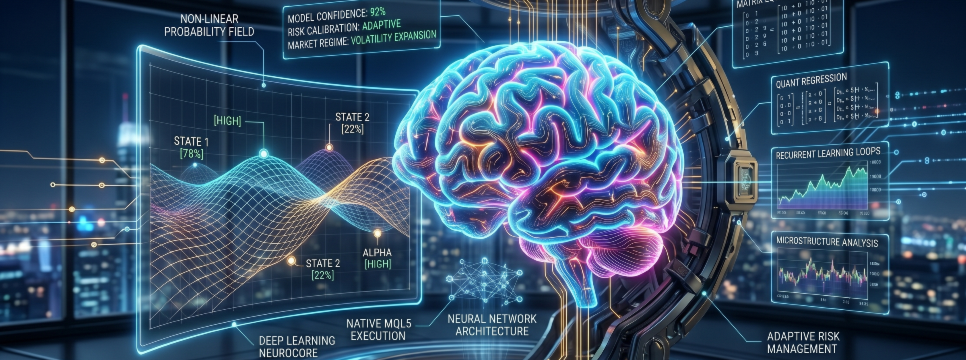 Non-Linear Probability Fields in Algorithmic Trading: Mathematical Rigor and Deep Learning Architectures in Live Market