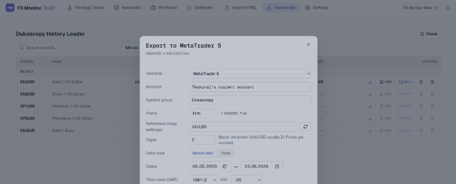 Why Your Backtest Lies: The Problem of Quote History and How the Dukascopy History Loader Solves It