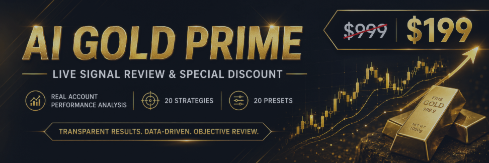 AI Gold Prime Live Signal Review - Discount 80% Price