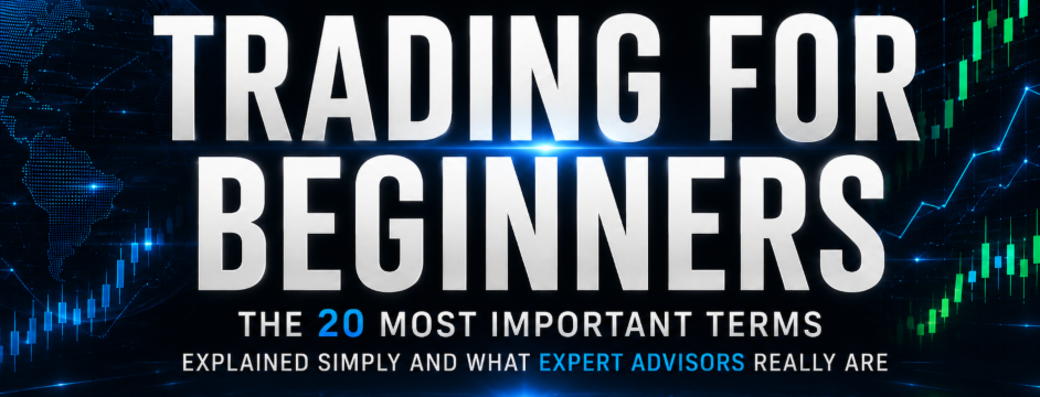 Trading for Beginners: The 20 Most Important Terms Explained, and What Expert Advisors Really Are