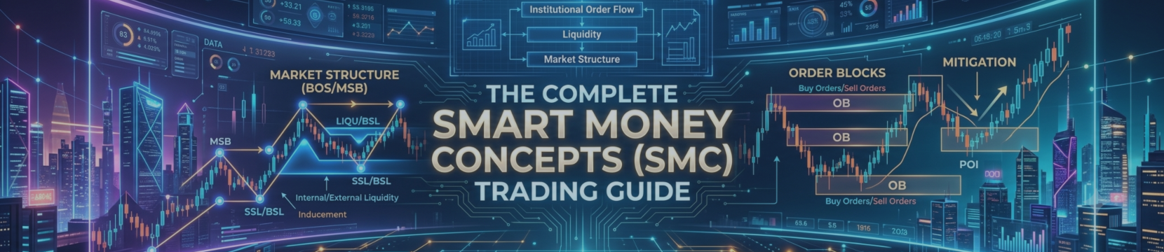 The Complete Smart Money Concepts (SMC) Trading Guide