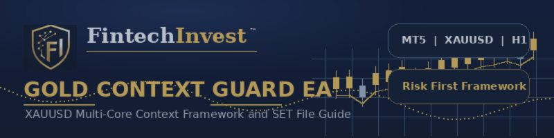 FI Gold Context Guard EA — XAUUSD Multi-Core Context Framework and Broker SET File Guide