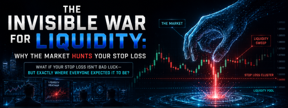 The Invisible War for Liquidity: Why the Market Hunts Your Stop Loss