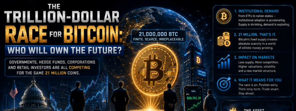 The Trillion Dollar Race for Bitcoin: Who Will Own the Future