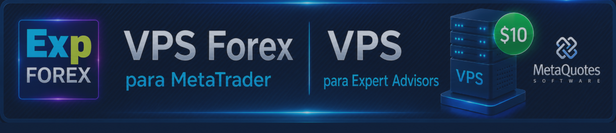 Forex VPS para MetaTrader 4/5: servidor VPS dedicado da MetaQuotes para Expert Advisors