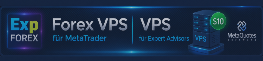 Forex VPS für MetaTrader 4/5: Dedizierter MetaQuotes-VPS-Server für Expert Advisors