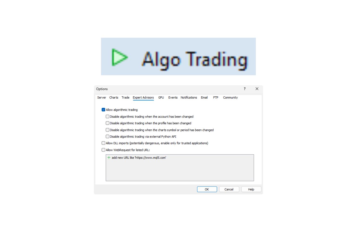 ALGO TRADING ENABLED ALGO TRADING ENABLED
