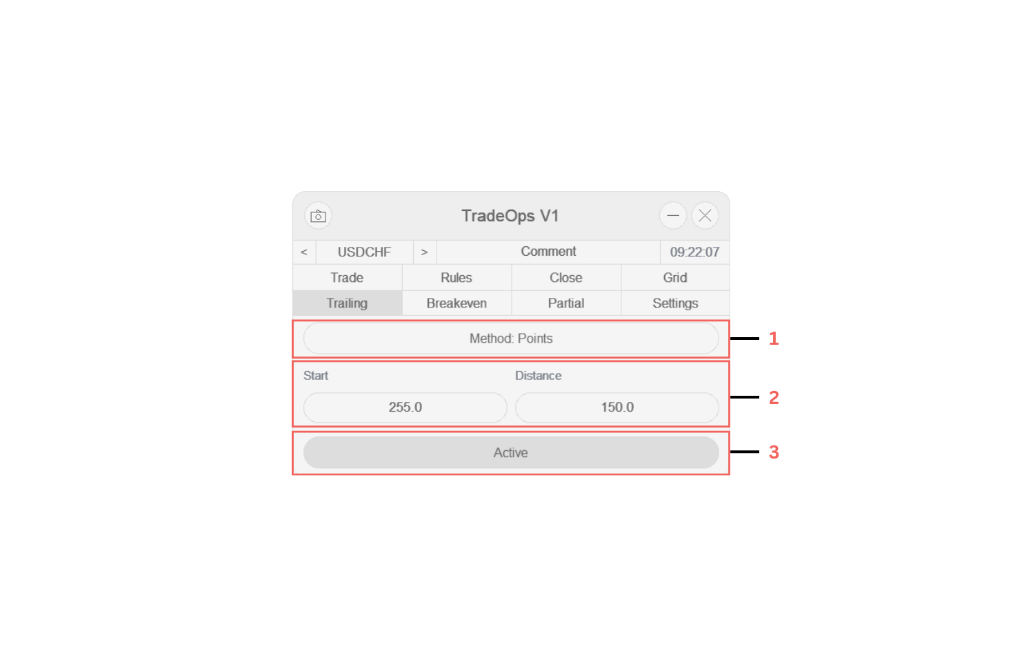 TRAILING TAB TRAILING TAB